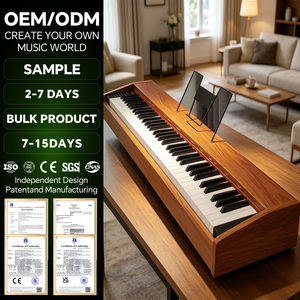 OEM Custom Music <strong>Keyboard</strong> <strong>Electronic</strong> Piano 88 Keys Digital Piano Professionnel Portable Standard <strong>Keyboard</strong> 1 Pedals Digital Piano - Product Image 1