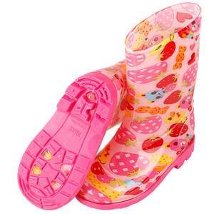 Pattern Kids Rain Boots Nice Children Pvc Colorful Botas Rain Wear Waterproof Child Cute Cheap <strong>Rainboots</strong> for Students - Product Image 3