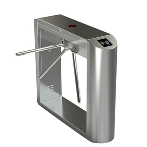 Thép không gỉ Swing rào cản cổng kiểm soát truy cập turnstiles Hệ thống nhận dạng khuôn mặt cho văn phòng Thư Viện Quản Lý đám đông - Product Image 3