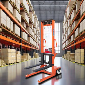 Instalación de conductos de montacargas eléctrico, máquina de carga de ladrillos, máquina de elevación de tubería de fuego, accionamiento AWD, ancho de pasillo de 60CM - Product Image 6