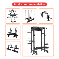 Accessoires de gymnastique Pec Fly Power Rack Attachment Poitrine et épaule Workouts Reverse Fly Rack Attachment Lateral Raise Attachment