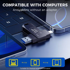 Clé <span class=keywords><strong>USB</strong></span> <span class=keywords><strong>C</strong></span> haute vitesse en métal, type <span class=keywords><strong>C</strong></span>, <span class=keywords><strong>2</strong></span> en 1, OTG, clé <span class=keywords><strong>USB</strong></span> <span class=keywords><strong>C</strong></span>, clé mémoire, 8 Go, 32 Go, 128 Go, 256 Go, double clé <span class=keywords><strong>USB</strong></span> - Product Image 1