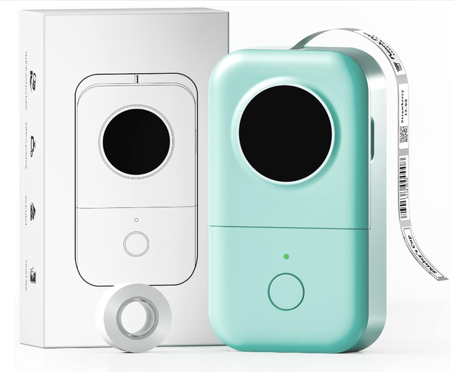 Phomemo D30 Labels Maker Portable Mini Printer Thermal Printer Memoking Handheld Thermal Sticker Small Labeler