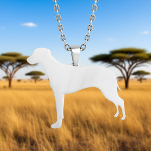 Collier avec pendentif chien Rhodesian Ridgeback, ornement élégant en métal, fournitures pour animaux de compagnie - Product Image 2