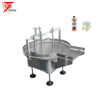 TOPCN TP-LP-600Z automatische runde rotierende Glas-PET-Plastik flasche Entschlüsse ler Glasflasche Sortieren Plattenspieler-Zufuhr tisch