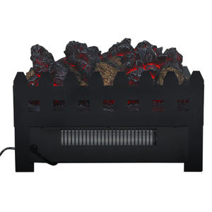 Brûleur de bûches pour foyer, jeu de bûches pour foyer, bûches de fentes - Product Image 3