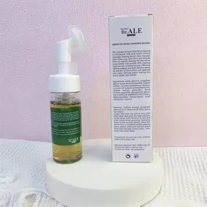 Dr.<span class=keywords><strong>ALE</strong></span> Nature Cleansing Mousse Eliminar maquillaje Hidratante Lavado DE CARA Cepillo de espuma de té verde Limpiador facial - Product Image 5