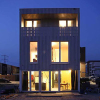 Maison pré-conditionnée Portable, café, conteneur extensible de l'inde