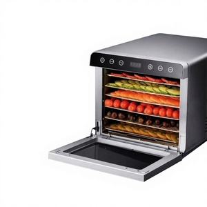 Household Electric <b>Fruit</b> Dehydrator <b>Dryer</b> High Capacity 10 Layers Stainless Steel Smart Touch Control Digital Operation Dried - Product Image 1