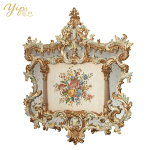 Yips LD-1608-1452 Série Européenne <span class=keywords><strong>Peinture</strong></span> à l'huile Peinte à la Main Motif Floral Classique Bois Original Décoration Murale Panneau Complet - Product Image 1