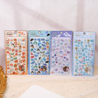 Pegatinas de Resina Epoxi 3D con Dibujos Animados, Resistentes al Agua, Ideales para Diarios Infantiles y Decoraciones DIY, Venta al Por Mayor
