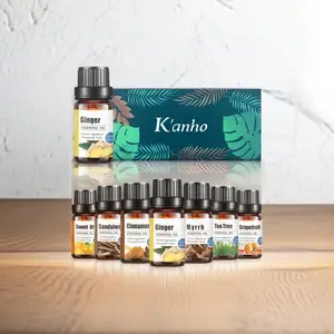 Kanho Private Label new arrival pure ginger essential oil ginger essential oil srttan ginger essential oil 100% natural