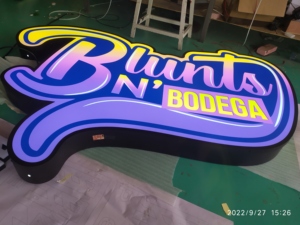 Brandnewsign tùy chỉnh ul chứng nhận hộp Đèn hình dạng tùy chỉnh dấu hiệu logo làm dấu hiệu kinh doanh ngoài trời - Product Image 2