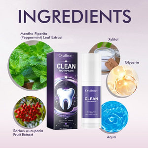 Dentifrice de sérum de blanchiment des dents violette de 30ml de marque privée pour la restauration des dents et le nettoyage buccal - Product Image 6