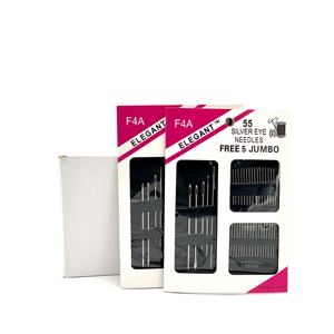 55個ステンレス刺繍針セットビッグアイ手縫い針 - Product Image 6