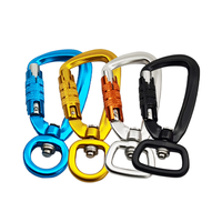 Heavy Duty Aluminum Carabiner for Hiking, Climbing