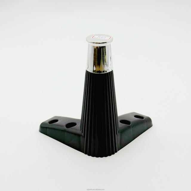 Modern Black Plastic Sofa Legs PP Triangle Feet for Furniture Cabinet