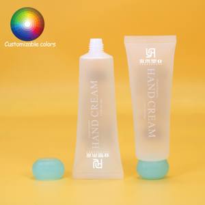 Tubos de plástico cosméticos vacíos personalizables con cubierta de ábaco Crema de manos que ofrece servicios OEM/ODM y opciones de etiqueta privada - Product Image 1