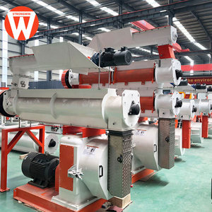 Mulino a Pellet di grano medio pressa CE macchine per la produzione di Pellet di grano di mais ad alta produttività con componenti del motore centrale - Product Image 5