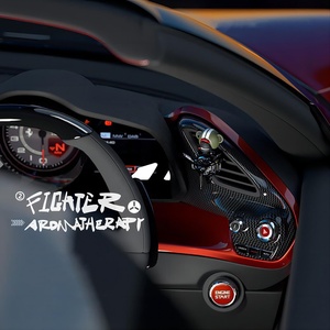 Karikatür sallayarak kafa Gorilla Pilot araba hava spreyi parfüm maymun araba difüzör otomobil iç parfüm klip koku - Product Image 4