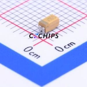 Condensador de Tántalo CA45-A035K105T CASE-A-3216-16(mm) (Capacitancia: 1uF) (Precisión: 10%) (Voltaje Nominal: 35V) - Product Image 1