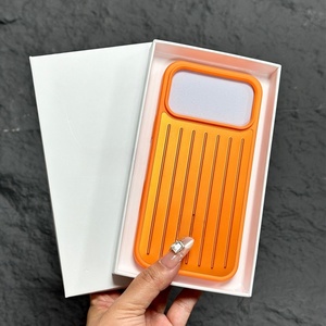 Étui de téléphone portable de luxe en alliage d'aluminium, coque antichoc en métal, anti-traces de doigts, IMD, conçu pour 17 Pro Max - Product Image 2