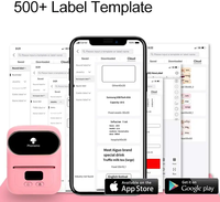Phomemo M110 Qr Code étiquette de prix imprimante 203dpi sans fil Portable Photo directe thermique autocollant imprimante pour Ios Android
