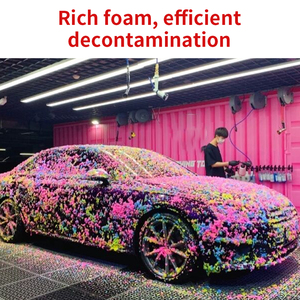 Chimique bébé professionnel couleur mousse lavage de voiture shampooing 10L dépoussiérage voiture nettoyage liquide savon avec quatre couleurs disponibles - Product Image 3