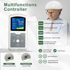 1070 nm Laser Brain Helmet Machine Neurolink Head System Machines Photobiomodulation <strong>Therapy</strong> for <strong>Parkinson</strong> Nervos Treatment - Product Image 5