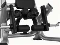 Machine à câble de musculation pour le dos, équipement commercial de gym pour l'entraînement de force, machine à pulldown latéral