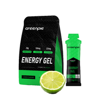 Gel énergétique portable OEM - Saveurs et emballages personnalisés pour suppléments nutritionnels sportifs, gel électrolytique pour la mobilité