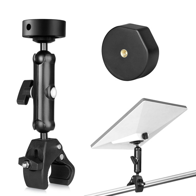 Starlink Mini Aluminum Alloy 360 Degree Adjustable Durable Mobile Bracket O-Type Powerful Clip Outdoor Fence Mounts Stands Kit