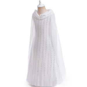 Costume da <span class=keywords><strong>Regina</strong></span> degli Elfi Galadriel per Bambini Halloween Abito Bianco MCKG-006 - Product Image 2