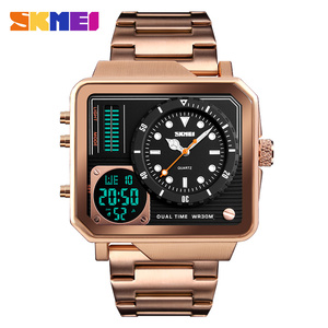 <span class=keywords><strong>Skmei</strong></span> — montre numérique à bracelet en acier inoxydable, étanche, <span class=keywords><strong>1392</strong></span> - Product Image 4
