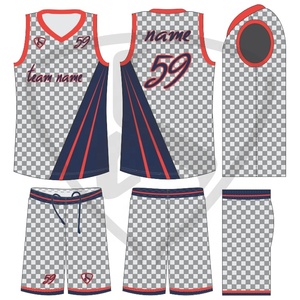Uniformes de baloncesto reversibles para hombre, ropa de 2 lados, Jersey deportivo y pantalones cortos de malla, Conjunto de camiseta sin mangas de entrenamiento - Product Image 2
