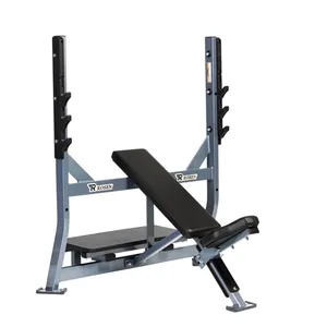Gym Weight Bench New Arrival Plate Loaded 3Mm Thick Strength Incline Bench With 1 Year Warranty