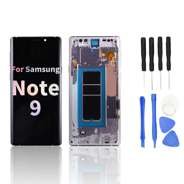 Factories Top Selling Mobile Phone Touch Screen 6.4 Inch Display For Samsung Galaxy Note 9 Lcd Screen Replacement