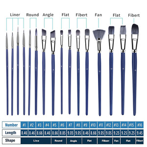 <span class=keywords><strong>Set</strong></span> di 16 <span class=keywords><strong>Pennelli</strong></span> Meihui Art, <span class=keywords><strong>Pennelli</strong></span> Professionali per Artisti e Pittori - Product Image 2