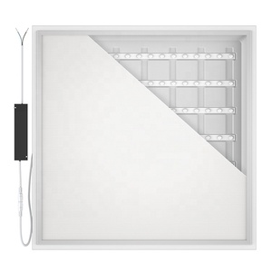 <span class=keywords><strong>Panel</strong></span> sin marco regulable Iluminación de oficina Aluminio 30W 60x60 <span class=keywords><strong>Panel</strong></span> de techo RGB CCT <span class=keywords><strong>LED</strong></span> Techo <span class=keywords><strong>Panel</strong></span> retroiluminado Delgado Supertienda - Product Image 1