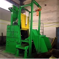Q32 Tumble Belt Shot Blasting Machine Abrators automáticos Crawler Shot Peening Machine para tornillos Perno de fundición Piezas de automóviles de forja
