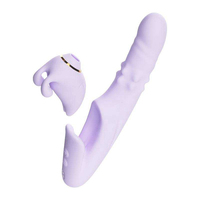 Heizender Stoßvibrator mit Perlen, pulsierender Stimulator, G-Punkt-App-Steuerung, saugender Klitoris-Rabbit-Vibrator für Frauen