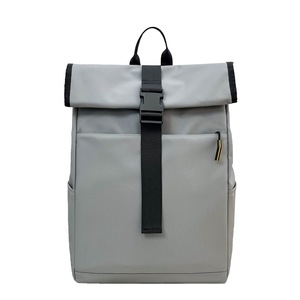 Cross-Border Large Capacity Waterproof Unisex Simple Backpack Light for College Student New Polyester Casual Style - Product Image 6