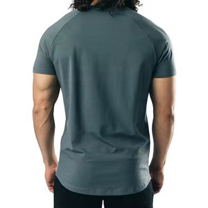 Camisetas Deportivas de Algodón para Hombre, de Alta Calidad, de Secado Rápido, Ajustadas, para Gimnasio y Entrenamiento - Product Image 3