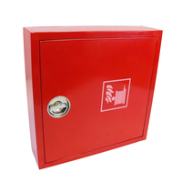 Armoire à Enrouleur de Tuyau d'Incendie en Acier Inoxydable Flexible à Prix d'Usine, Porte Simple/Support de Tuyau, Boîte de Protection Incendie pour Aéroports