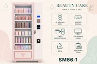 Máquina Expendedora de Cosméticos con 36 Selecciones, Pantalla LCD, Pago sin Efectivo MDB, Puerta de Vidrio para Aeropuerto o Centro Comercial