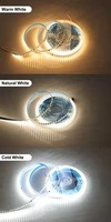 Bande LED intelligente monocouleur pour extérieur, IP20, télécommande, 120 LED, effet d'eau courante, contrôleur 24V