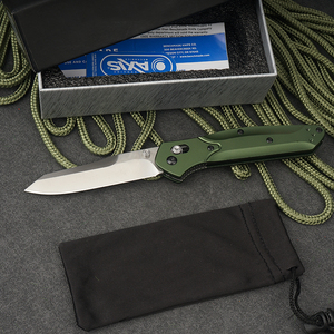 Cuchillo Plegable Osborne BM940 Industrial Classic Smooth S30V con Mango de Aleación de Aluminio para Supervivencia, Entrenamiento, Camping, Bricolaje, OEM - Product Image 4