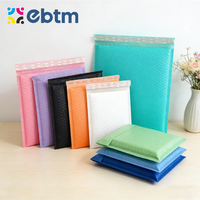 Enveloppes d'expédition en polybulles recyclables imprimées sur mesure, auto-adhésives, rembourrées à l'air, écologiques, pour l'expédition express