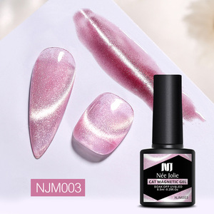 Nouveau vernis à ongles gel effet œil de chat cristallin, super scintillant, transparent effet glace, aurora, gel magnétique large effet œil de chat, couleur populaire pour salon et DIY - Product Image 5