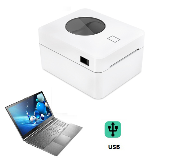 Thermal Printing Barcode Machine Maker Roll Digital BT Portable for 4X6 Printers to Stickers Bar Code Mini Label Printer